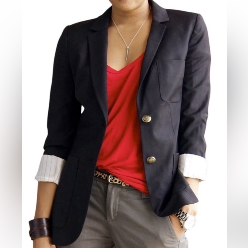 Aritzia Talula Blazer - Black, satin lined, size 0